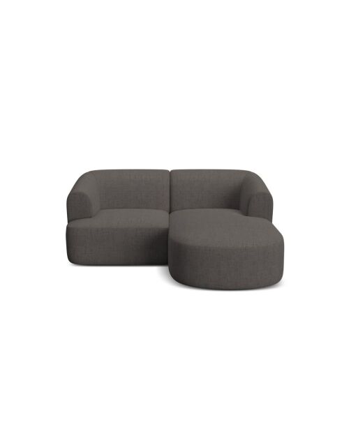 Talia 3-Sitzer-Ecksofa, modular, für rechts, 180 x 156 x 70 cm, Grau