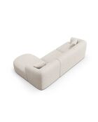 Talia Modulares Ecksofa für 4 Personen, rechts, 256 x 156 x 70 cm, hellbeige