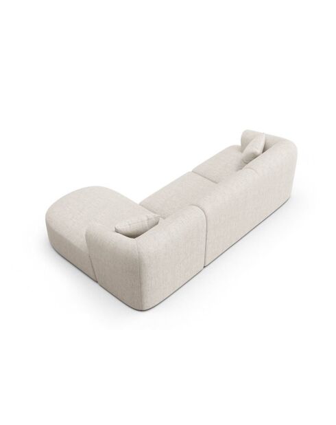 Talia Modulares Ecksofa für 4 Personen, rechts, 256 x 156 x 70 cm, hellbeige