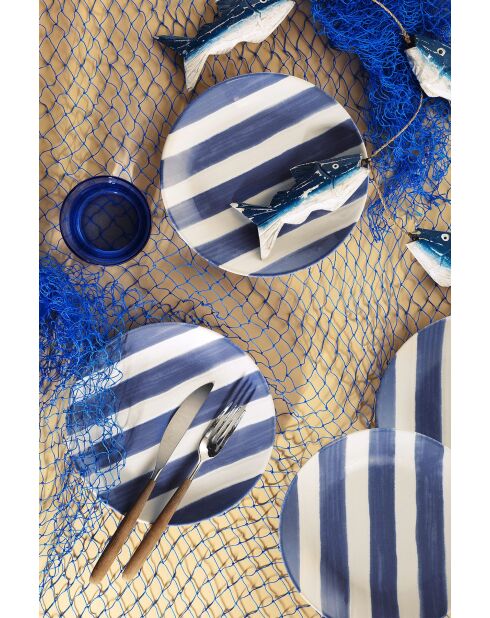 Set di 4 utensili per dolci NPHR20DUS4880925 blu - 20x20x2 cm