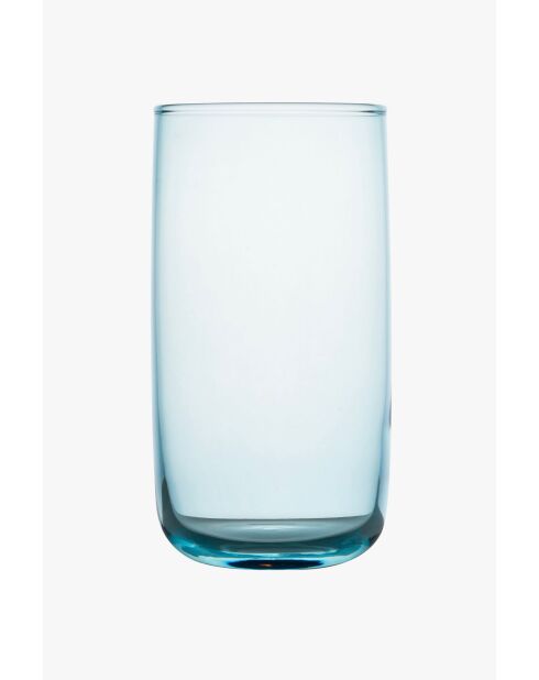 Lot de 6 verres F10000062 turquoise - 365 ml