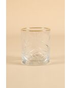 Lot de 4 verres Lumiere 350 or/transparent - 350 ml