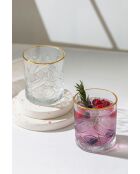 Lot de 4 verres Lumiere 350 or/transparent - 350 ml