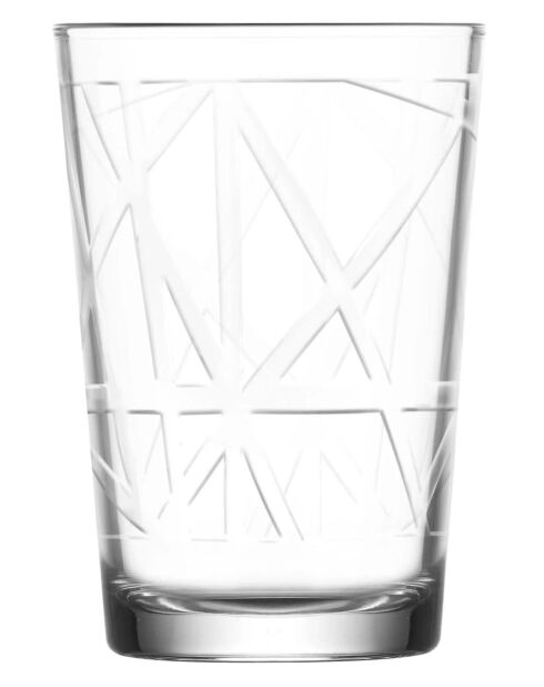Lot de 6 verres LV-LIN226E transparent - 205 ml