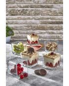 Lot de 6 bols en verre İl0134 transparent - 7.8x7.8 cm