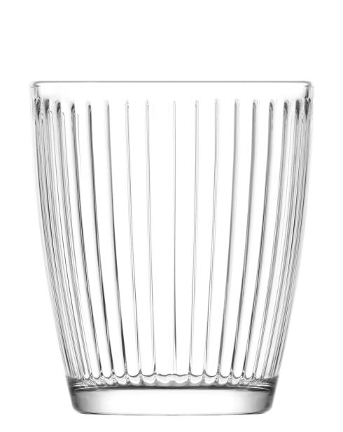 Lot de 6 verres LV-HES236F transparent - 340 ml