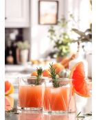 Lot de 6 verres LV-ZOE357F transparent - 315 ml
