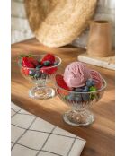 Lot de 6 bols en verre IC7353GCL transparent - 250 ml