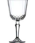 Set van 6 wijnglazen PB-440230 transparant - 310 ml