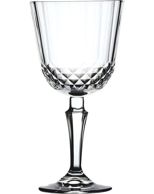 Set van 6 wijnglazen PB-440230 transparant - 310 ml
