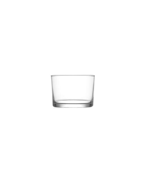 Lot de 6 verres LV-BDG384F transparent - 240 ml