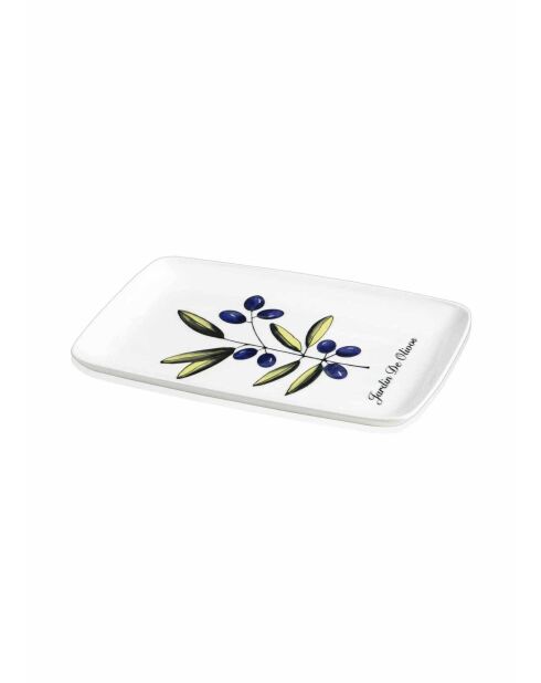 Plato de servir multicolor OVS0015 - 33x21 cm
