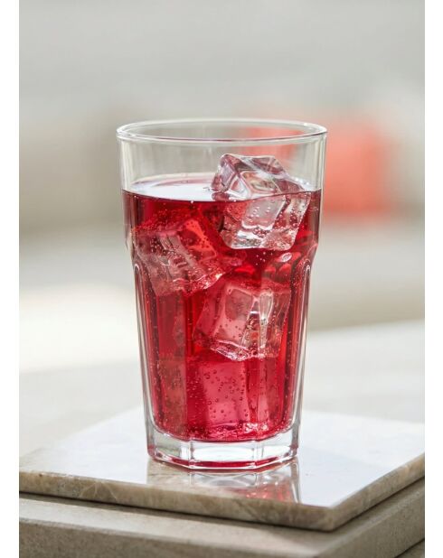Lot de 6 verres LV-ARA263F transparent - 300 ml