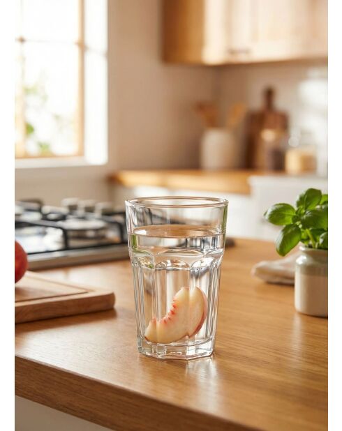 Lot de 6 verres LV-ARA263F transparent - 300 ml