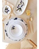 Assiette de service OVS0006 multicolore - 30 cm