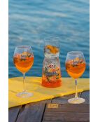 Set di 3 bottiglie da cocktail in vetro trasparente - 1000+540 ml