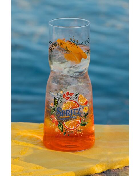 Set di 3 bottiglie da cocktail in vetro trasparente - 1000+540 ml