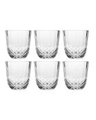 Set van 6 whiskyglazen PB-52760 transparant - 320ml