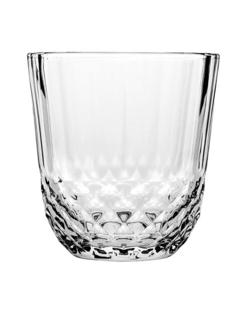 Set van 6 whiskyglazen PB-52760 transparant - 320ml