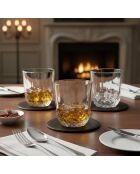 Set van 6 whiskyglazen PB-52760 transparant - 320ml