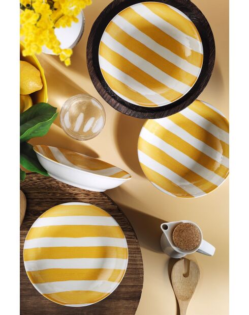 Set di 4 utensili per dolci NPHR20CKS4880921 giallo - 20x20x2 cm