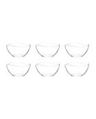 Lot de 6 bols en verre LV-VIR261F transparent - 310 ml