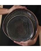 Service de table Galactic blanc/noir - 55 pièces