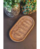 Vassoio beige Byv - 12,5x27 cm