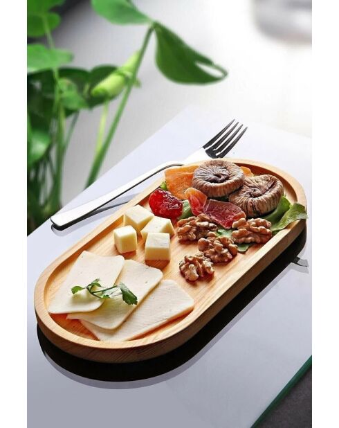 Vassoio beige Byv - 12,5x27 cm