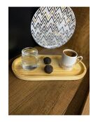 Vassoio beige Byv - 12,5x27 cm