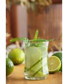 Lot de 6 verres LV-LUN355F transparent - 225 ml