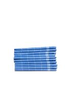 10er-Set Juno blau/weiße Küchentücher - 50x70 cm