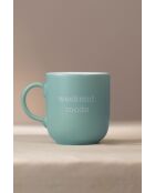 Lot de 2 mugs Mottolu - Pink, Blue rose/bleu - 400 ml