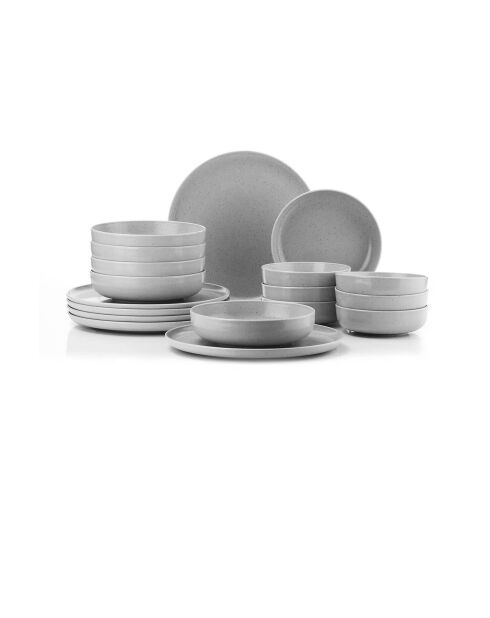 Mesa de servicio MOD18Y4720159 gris - 18 piezas