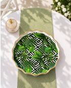 Plateau Ypb 11454 multicolore - 38x38x2 cm