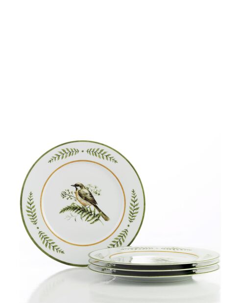 Set di 4 utensili per dolci NLB25DUS48851105 verde - 25x25x2 cm