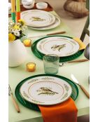Set di 4 utensili per dolci NLB25DUS48851105 verde - 25x25x2 cm