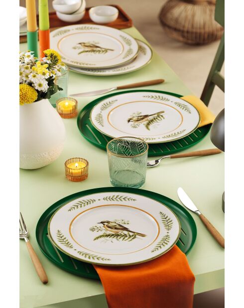 Set di 4 utensili per dolci NLB25DUS48851105 verde - 25x25x2 cm