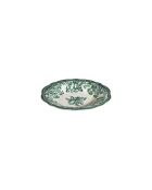 Velour Green Fulya 24 Ytkm wit/groen porseleinen dinerset - 24 stuks