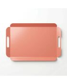 Set di 3 vassoi rosa - 46 x 29 x 2,5 cm/ 29 x 29 x 2,5 cm/ 29 x 15 x 2,5 cm