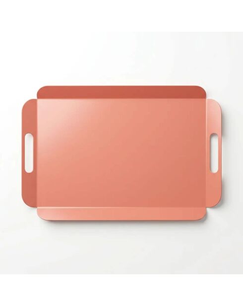 Set di 3 vassoi rosa - 46 x 29 x 2,5 cm/ 29 x 29 x 2,5 cm/ 29 x 15 x 2,5 cm