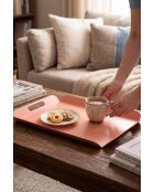 Set di 3 vassoi rosa - 46 x 29 x 2,5 cm/ 29 x 29 x 2,5 cm/ 29 x 15 x 2,5 cm