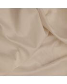 Kleines 1-Sitzer-Spannbetttuch De Beige aus Satin - 90x190 + 30 cm