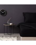Kleines 1-Sitzer-Spannbetttuch De Noir, 90 x 190 + 30 cm
