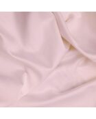 Drap-housse en satin de coton rose clair