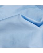 Super-Kingsize-Spannbetttuch De Bleu aus Satin, 180 x 200 + 30 cm