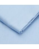 Super-Kingsize-Spannbetttuch De Bleu aus Satin, 180 x 200 + 30 cm