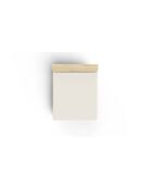 Drap-housse en coton ranforcé crème