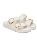 Arizona Smalle sandalen van Eva Eggshell met grote gesp