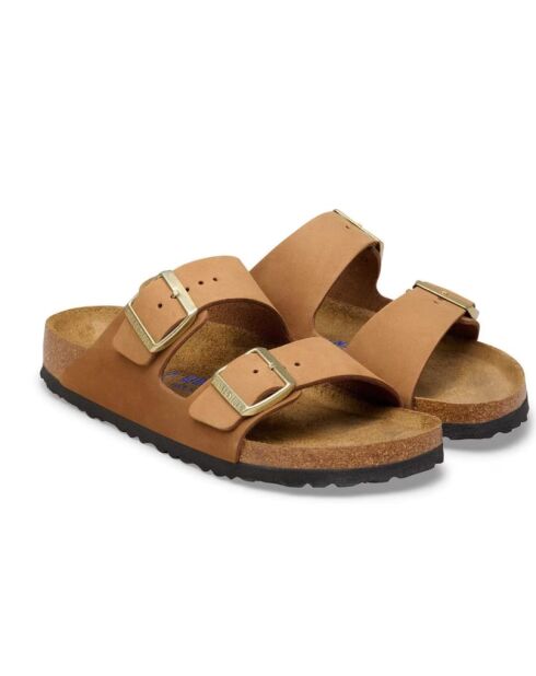 Arizona SFB LENB normale bruine leren sandalen